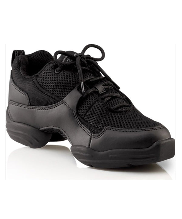 Capezio canvas dance sneaker top