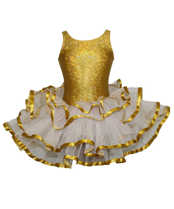 slim fit dress slacks Just Ballet Gold dress main image 0