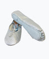 Silver Glitter Kids Ballet Shoes (BGS)