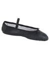 Ballet Shoes Leather Split Sole (Available in Pink or Black)