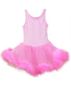 Christimas Tutu with Feathers in Pink TUTUXP