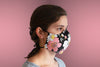 Face Mask - Black Floral