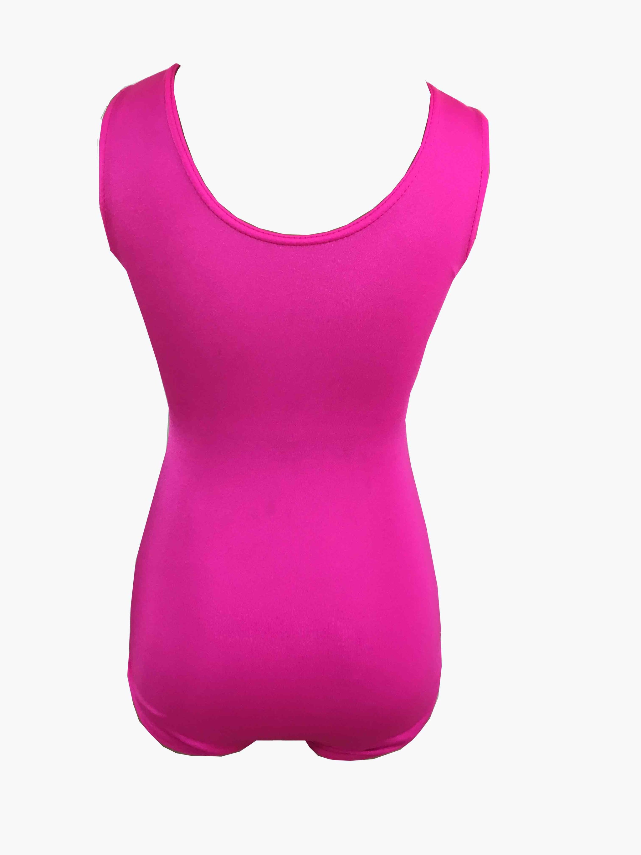 Fancy Sleeveless Leotard Multi Shimmer Panels (FL012)