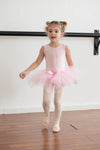 Sleeveless Ballerina Tutu with Bow & Lace cap (TUTUTLPBL)