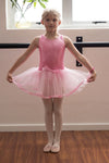 Glitter Ballerina Tutu with Skirt Ribbon Detail (TUTU03P)