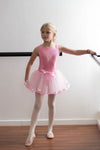 Glitter Ballerina Tutu with Skirt Ribbon Detail (TUTU03P)