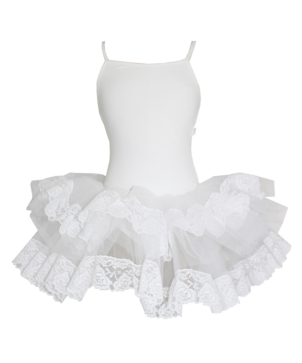 White Lace Tutu Dress TUTUL
