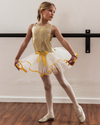Glitter Ballerina Tutu with Skirt Ribbon Detail (TUTU03G)