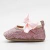 Baby Ballet Pumps | Glitter Pink