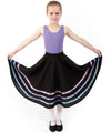 Character Skirt with 3 Ribbons Pink, Royal & Lilac (SKC)