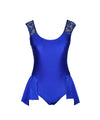 Fancy Leotard with Tail Lace covered Back (FL07A)