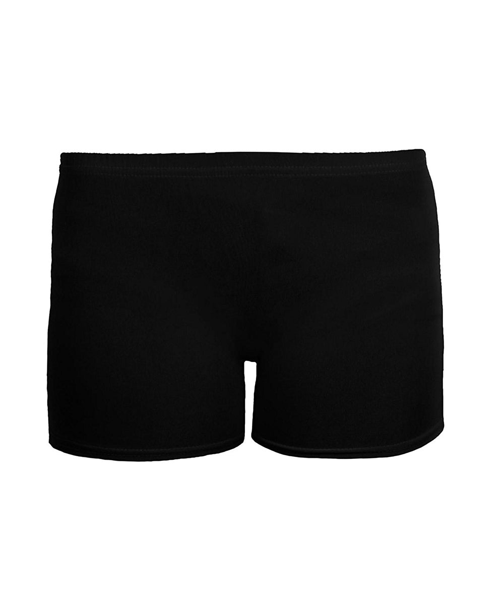 YONGHS Womens Oil Glossy High Waist Booty Shorts Hot Pants High Cut Briefs  Shiny Rave Dance Bottoms Black L - Walmart.com