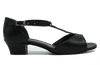 Latin Shoe Open Toe T-bar with Cuban Heel (LAOTC) SOLD OUT