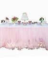 Tulle Table Cloth Pink (TCP)